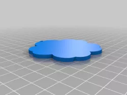 Black Clover five-leaf clover keychain v1