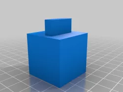 blocky chicken head