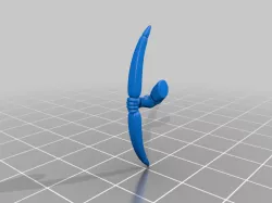 Bow Weapons for Medieval Warrior Priest Miniatures