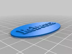 Christmas frame name tag-1