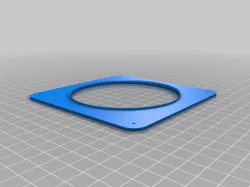 Computer Case CPU fan cover