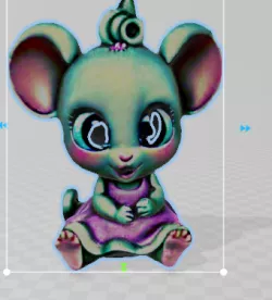 cute mouse girl figure (updated)