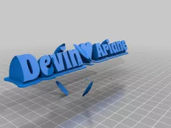 Dev&Ari name plate