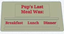 Dog Food Tracker Feeding Reminder
