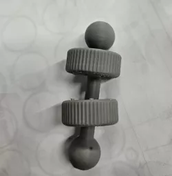 Double ball with nuts