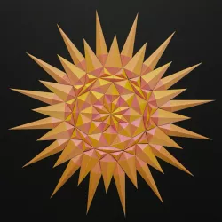 Geometric Star wall art