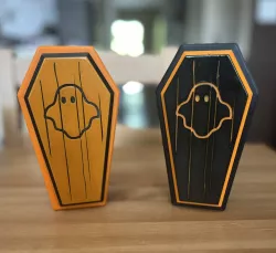 Halloween Ghost Topper for Twist Lock Coffin