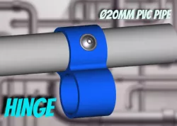 Hinge Ø20mm IRL PVC Pipes