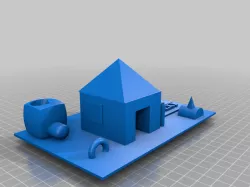 House and garden