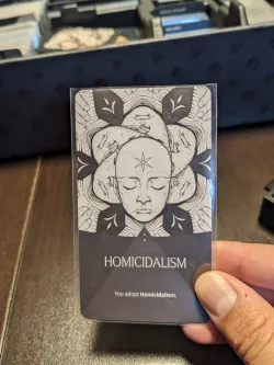 Kingdom Death Monster Knowledge Card Sleeve Trimming Block