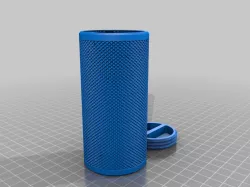 Knurled Flush Screw Lid Container - 4.2