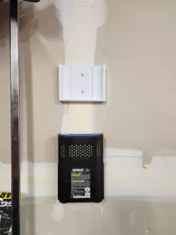 Kobalt 40V Wall Bracket - vertical stud mount
