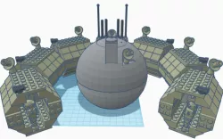 Lego Droid Control Ship 