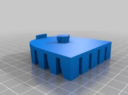 Leifheit compatible chip cutter part