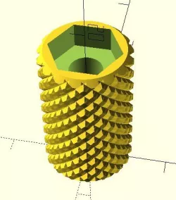M4 Bolt Nut Head