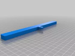 Magnetic Poster / Picture Hanger - Fully customizable OpenScad