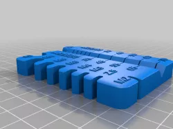 metric screw jig with loop