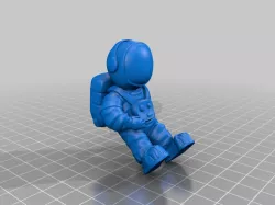 Moon astronaut lamp