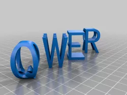 My Customized Dual Letter Blocks Illusion Customizer