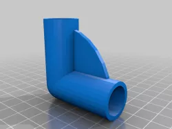My Customized elbow for joining PVC pipe