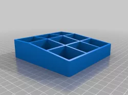 My Customized Fully Parametric Square Hole Box (for nail polish)