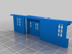 n scale corner house (right)