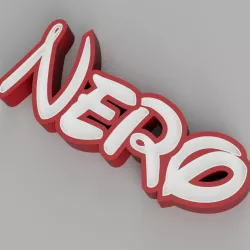 NAMELED NERO (DISNEY FONT) - LED LAMP WITH NAME