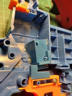Nerf Nemesis main trigger switch plate
