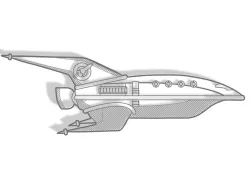 Planet express ship (2D) Art