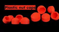 Plastic nut caps