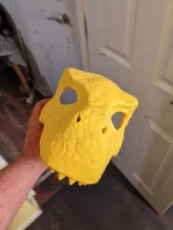 Raptor dino mask