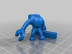 Retro Construction robot Miniature