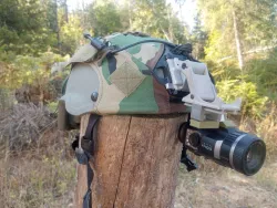 Sionyx Aurora to RHINO2 Helmet mount adapter