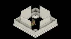 Solar Deck Light Mount Adapter
