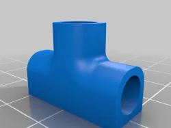Straw Pipe Fittings Model Plumbing