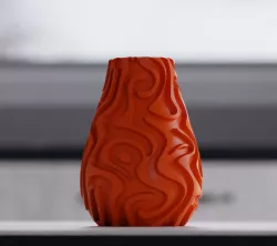 Swirl Pattern Vase