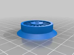 Train wheel for Meccano type systems