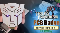  Transformers PCB BADGE 