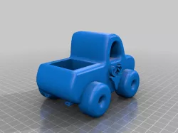 Truck with duplo truck bed