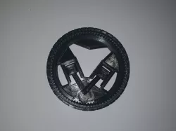 V Twin Wheel Engine