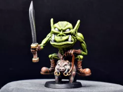 Vogland Orc Hogrider miniature