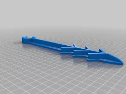 Watering pipe stake for 15mm polythene pipe