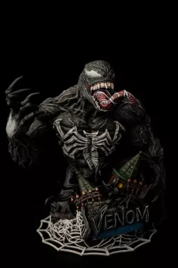 WICKED MARVEL VENOM BUST: TESTED AND READY FOR 3D PRINTING