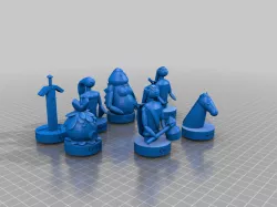Zelda Chess Pieces
