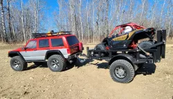 1/10 Scale off road utility RC trailer