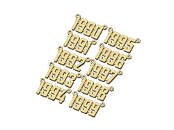 1990s pendant and charms mini set 3D print model