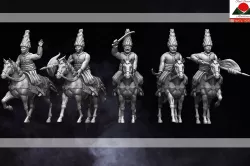 28mm Napoleonic Persian Qajar Cavalry