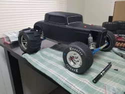 32 coupe body for Traxxas Rustler or similar