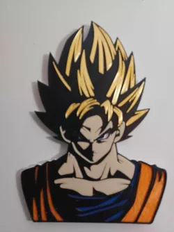 3d Goku - Dragon Ball Z Wall Art