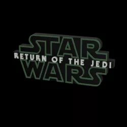 3D MULTICOLOR LOGO/SIGN - STAR WARS: Return of the jedi